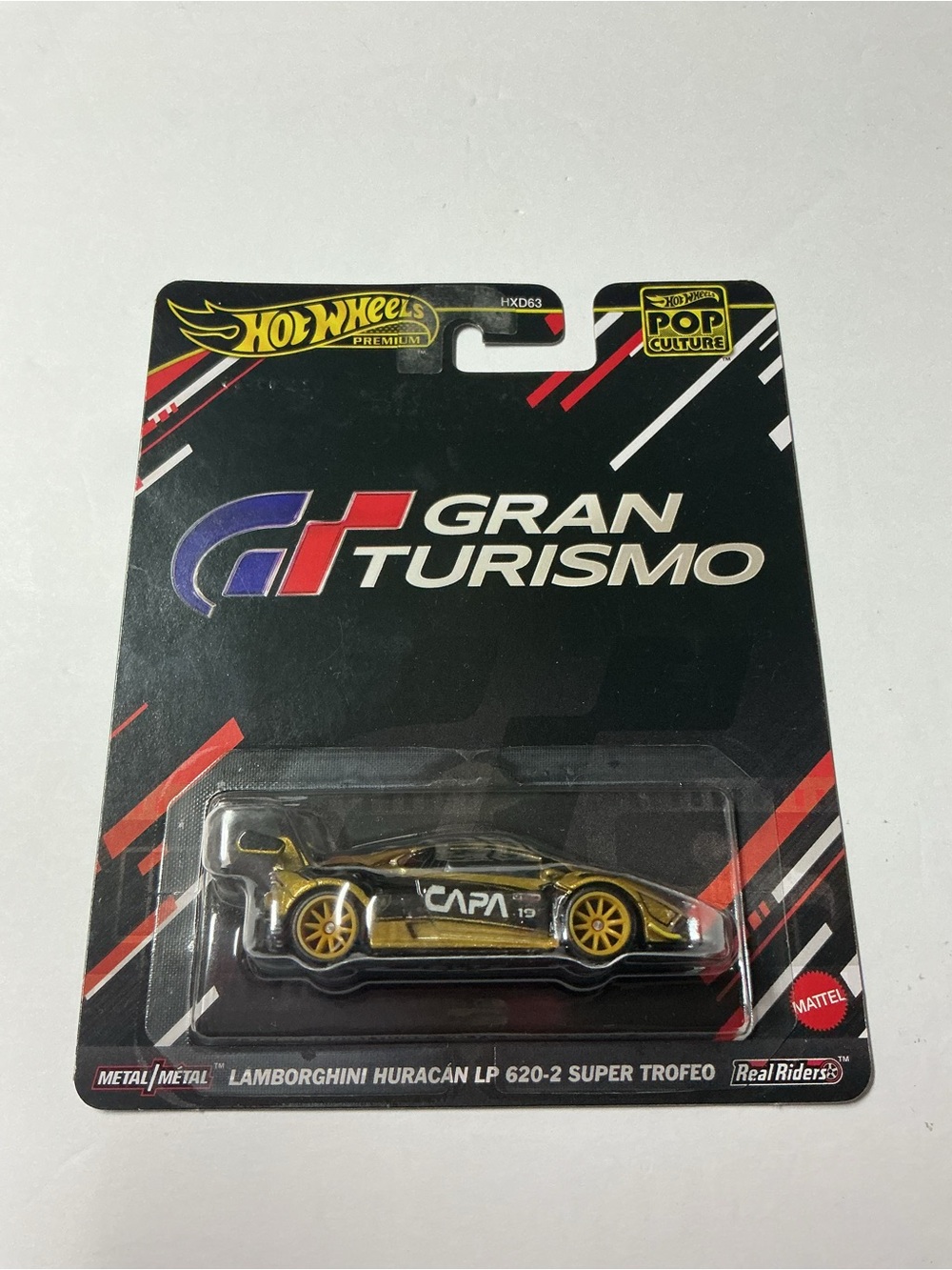Hot Wheels Premium/ Gran Turismo - Lamborghini Huracan LP 620-2 Super Trofeo